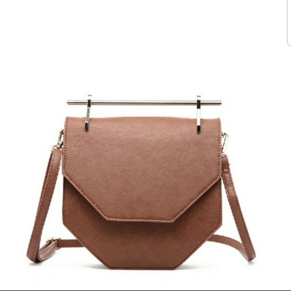 Hester Crossbody Bag-Brown